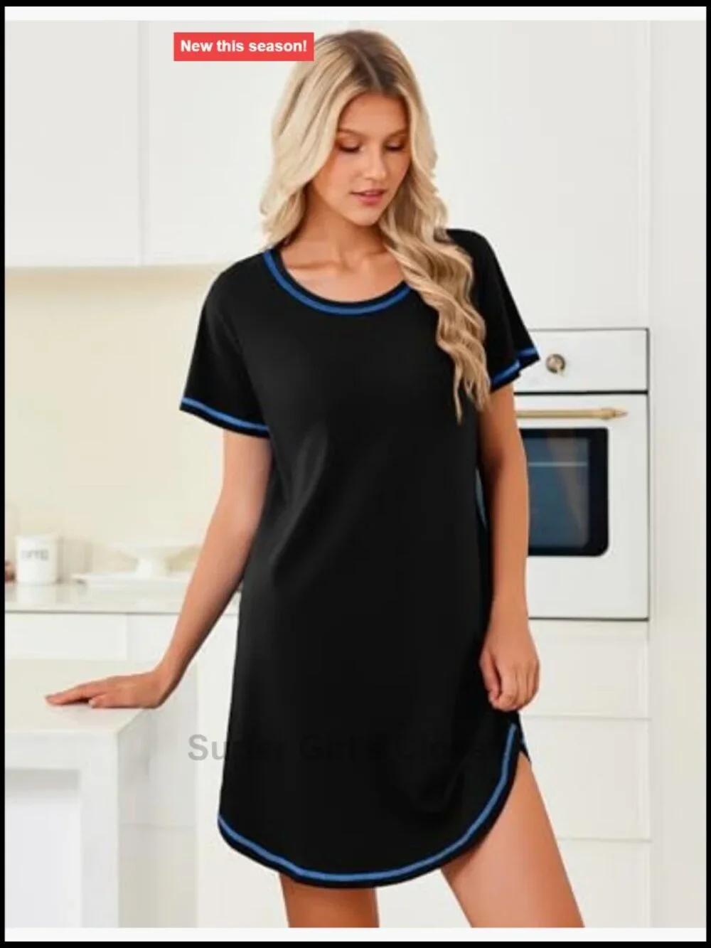N/A cotton nightgown